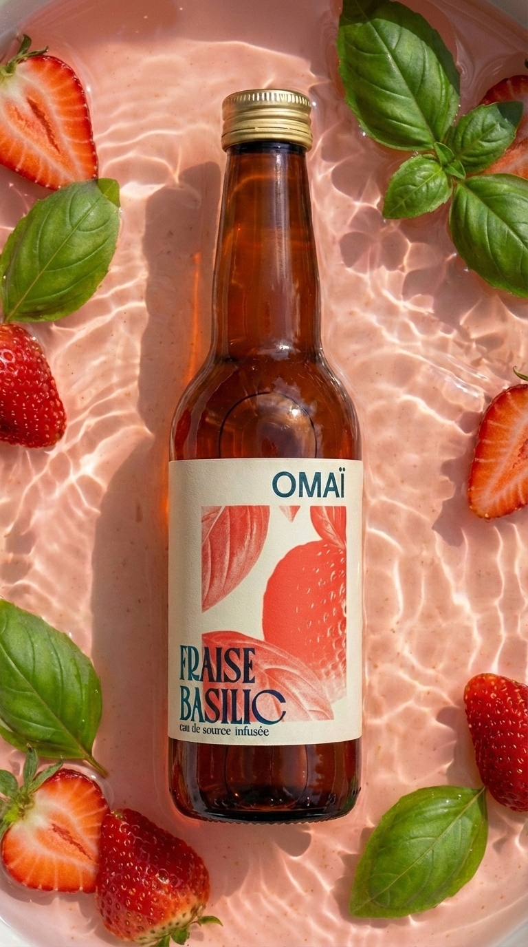 Fraise basilic